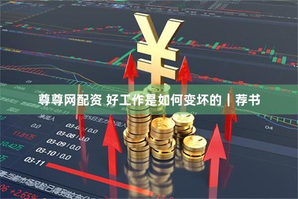 尊尊网配资 好工作是如何变坏的｜荐书