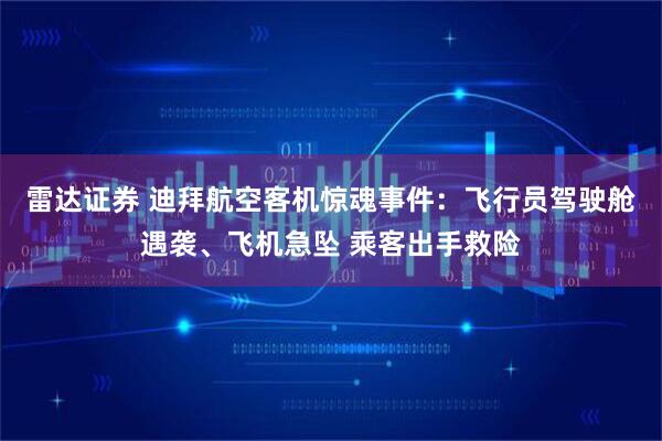 雷达证券 迪拜航空客机惊魂事件：飞行员驾驶舱遇袭、飞机急坠 乘客出手救险